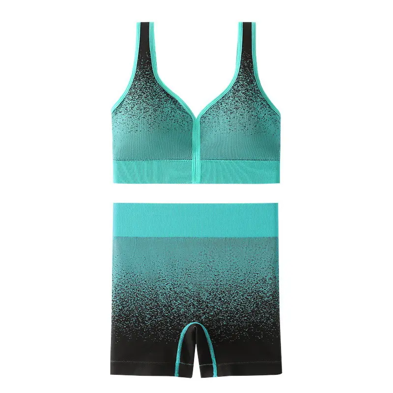 Padded bra set with front open design and soft fabric for casual wear