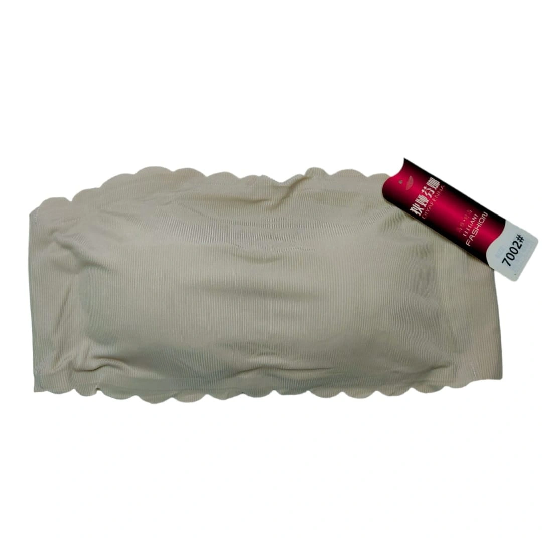 Grey Strapless Push up Bra