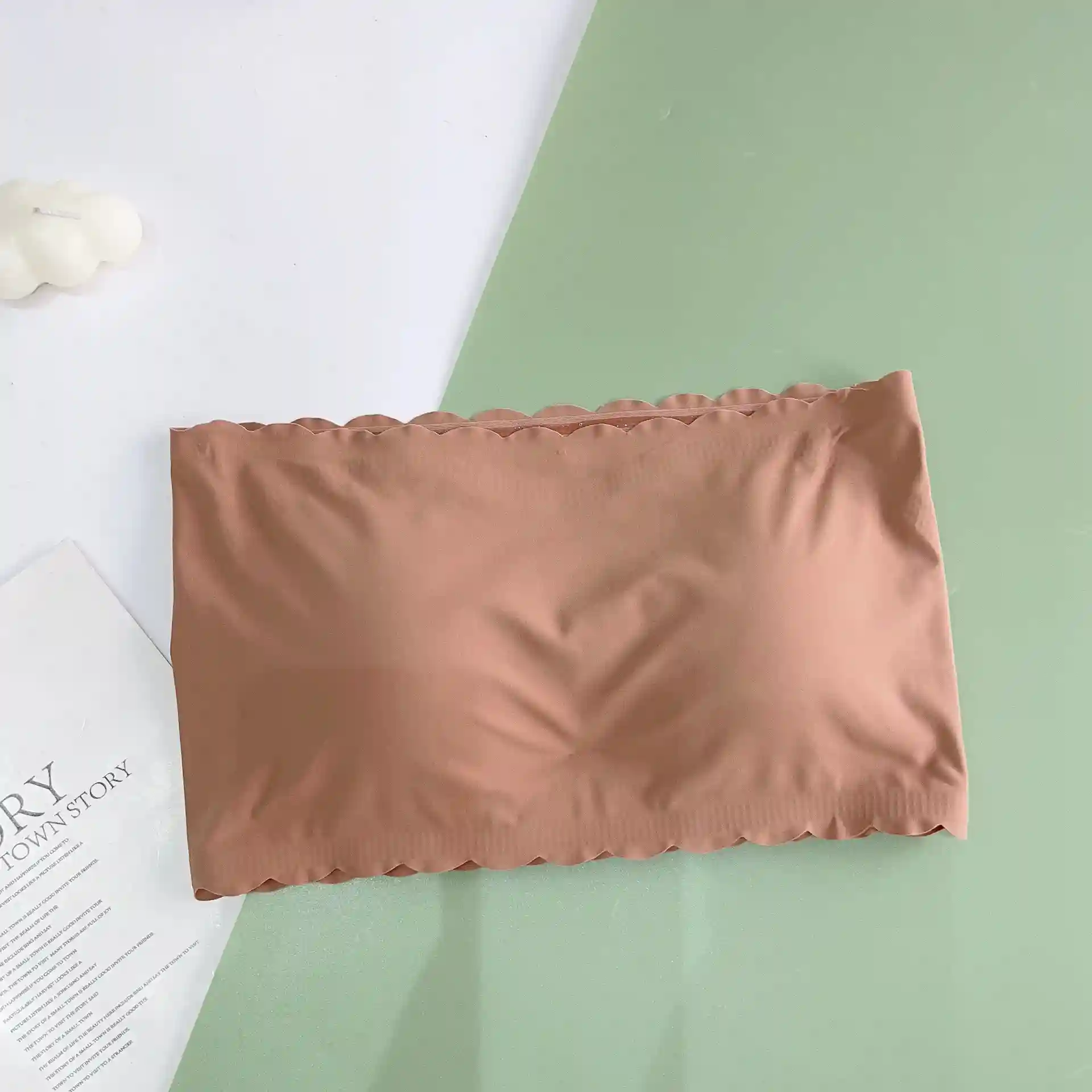 Strapless Push Up Pink Bra